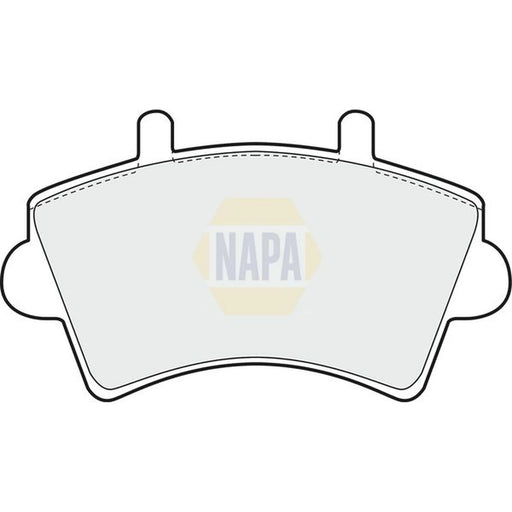 NAPA Front Brake Pad Set fits Nissan Interstar 2002-2006