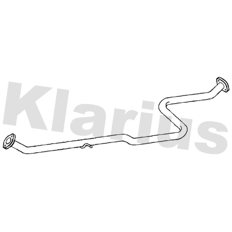 Klarius Exhaust Pipe OD fits Mazda 2 2007-2015 1.4 1.6