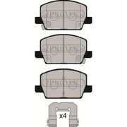 Juratek Front Brake Pad Set fits Opel Insignia B Country Tourer 2017-2018