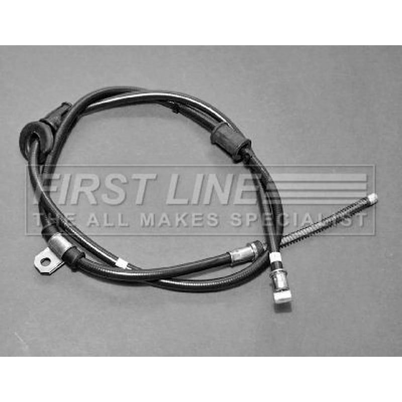 First Line Handbrake Cable Left Rear fits Mitsubishi Carisma 1995-2006