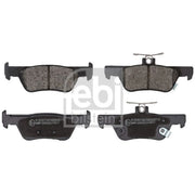 Febi Rear Brake Pad Set 1004619