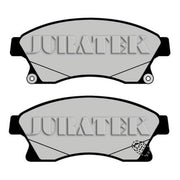 Juratek Front Brake Pad Set fits Chevrolet Aveo 2011-2015 1.2 1.3 1.4 1.6