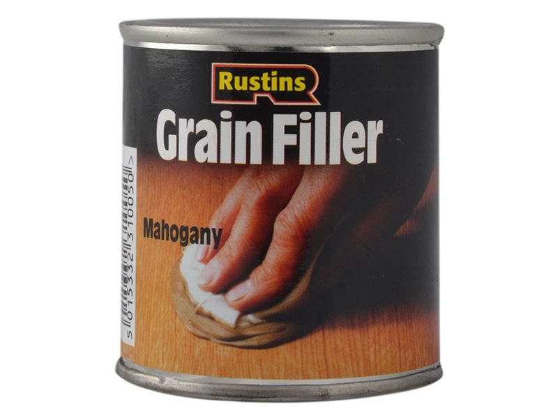 Rustins Grain Filler Mahogany 230g Rustins - Dynamic Drive