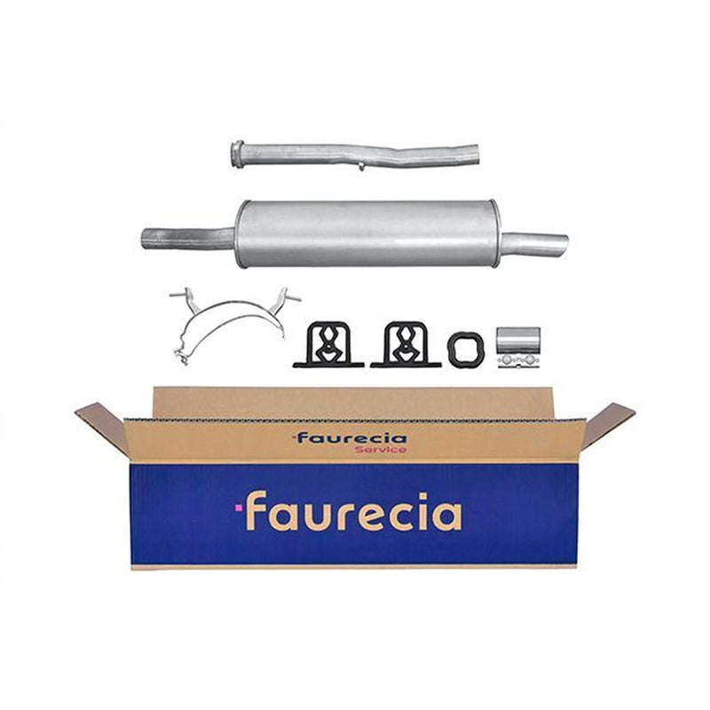 Hella End Silencer Rear fits BMW 3 1993-1999