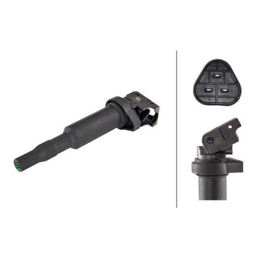 Hella Ignition Coil Pack fits BMW 1 2004-2013