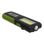 Sealey LED318 Rechargeable Inspection Lamp 5W COB + 3W LED + Power Bank Green Sealey  - Dynamic Drive