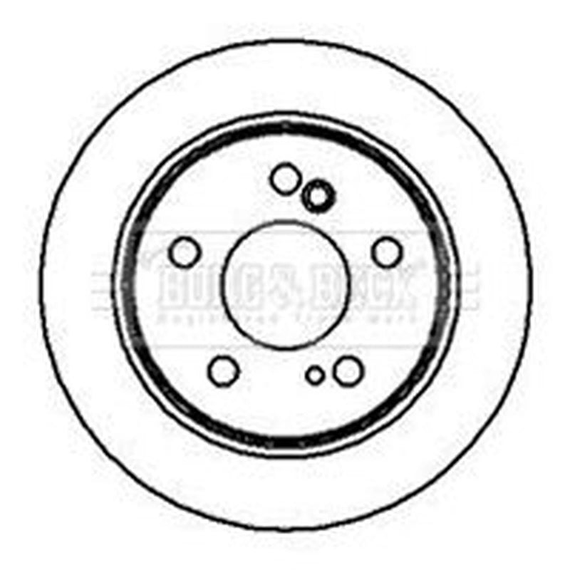 Borg & Beck Front & Rear Brake Discs & Pads fits Mercedes-Benz 124 T-Model