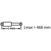 KYB Shock Absorber Damper Strut Rear fits Citroën C3 II 2009-2016
