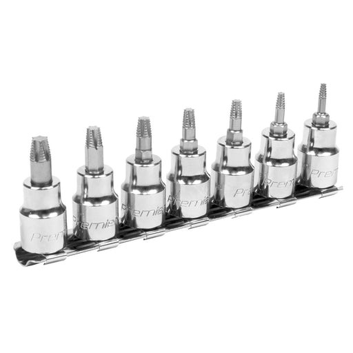 Sealey TRX-Star* Socket Bit Set Lock-Onï 7pc 3/8"Sq Drive AK62263 Sealey - Dynamic Drive