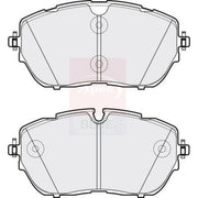 Apec Front Brake Pad Set PD3772