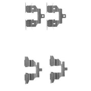 Mintex Brake Pad Accessory Fitting Kit Rear fits Nissan Qashqai I 2006-2013
