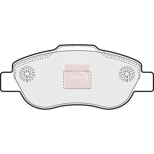 Apec Front Brake Pad Set PAD1413