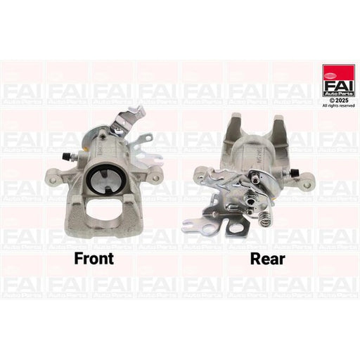 FAI Brake Caliper Assembly Rear Left fits VW Caddy III 2006-2015 1.2 1.6 2.0
