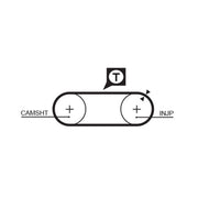 Gates Timing Belt Kit with Rollers fits VW Transporter 1990-1998 2.4