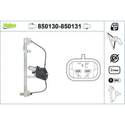 Valeo Electric Window Regulator Lifter Left Front 850130
