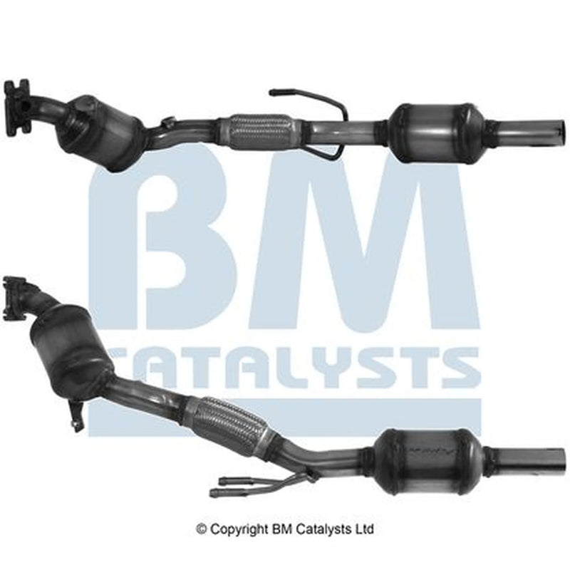 BM Catalysts Homologated Petrol Cat fits Seat Ibiza 2018 on 1.0