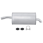 Hella End Silencer Rear fits Ford Fiesta V 2001-2008 1.25 1.3 1.4