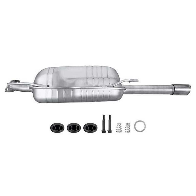 Hella End Silencer Rear fits Opel Astra G 2000-2005 1.6 1.8 2.2