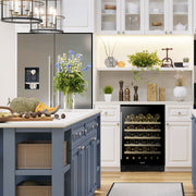 Baridi 54 Bottle Under-Counter/Freestanding Fridge & Cooler 60cm DH78 Baridi - Dynamic Drive