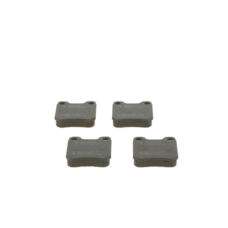 Bosch Front & Rear Pads fits Chevrolet Zafira 2001-2012 2.0