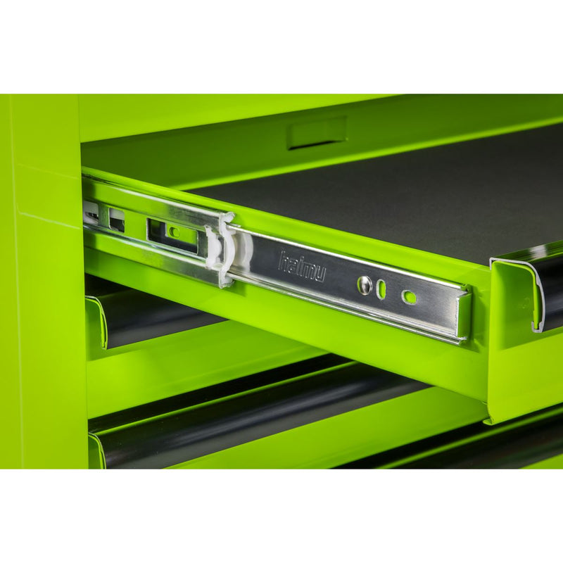 Superline Pro Superline PRO Rollcab 7 Drawer - Green/Black AP26479THV Superline Pro - Dynamic Drive
