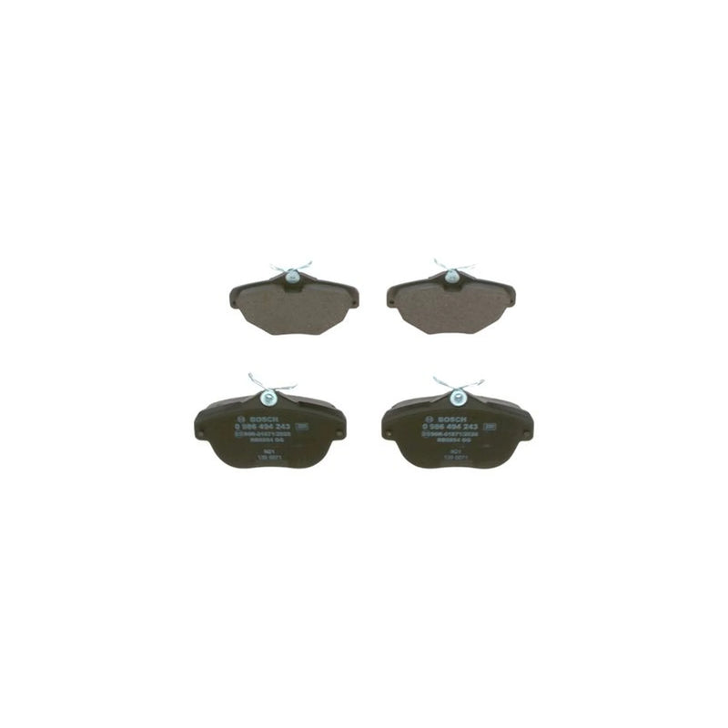 Bosch Front & Rear Pads fits Citroën C6 2005-2012 2.2 2.7 3.0