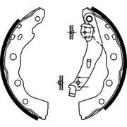 Mintex Brake Shoe Set Axle Kit fits Mitsubishi Carisma 1995-2006 1.3 1.6 1.8 1.9
