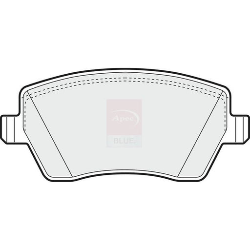 Apec Front Brake Pad Set PD3075