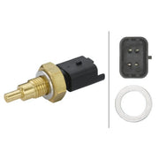 Hella Coolant Temperature Sensor fits Alfa Romeo 147 2001-2010 1.6 2.0 3.2