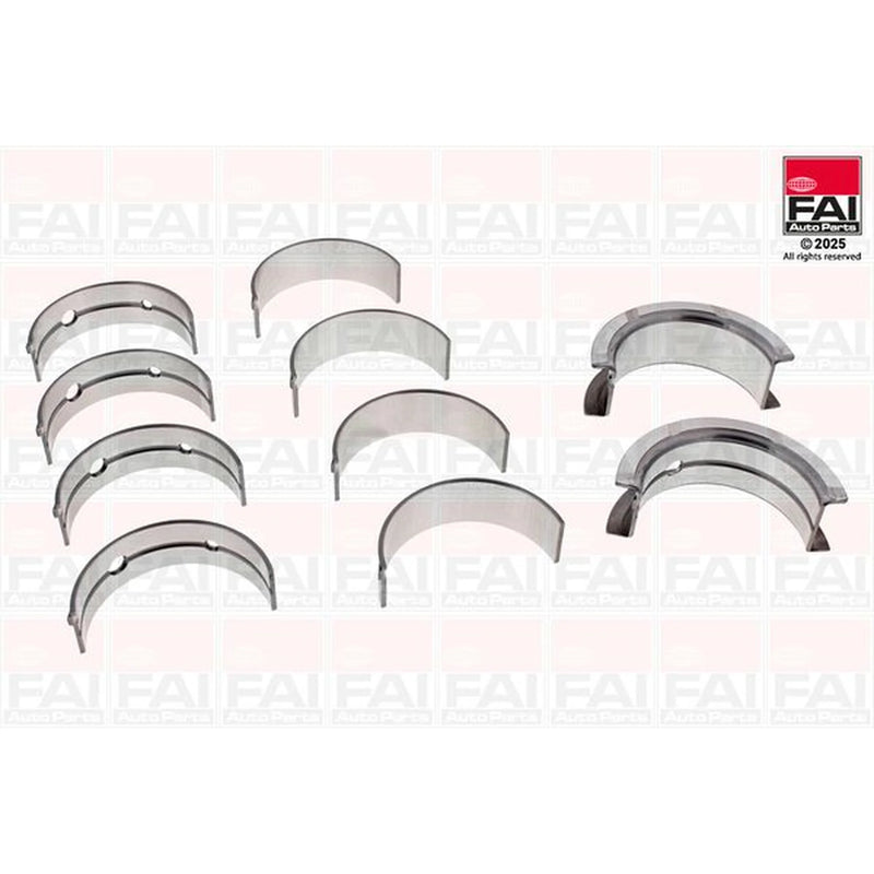 FAI Main Bearing Set 64mm fits Hyundai Accent II 2002-2005 1.5