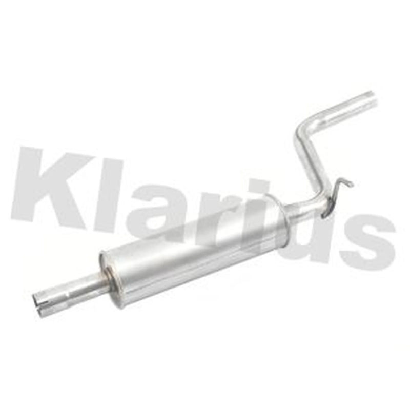 Klarius Box With Centre Pipe Centre fits VW Caddy III 2004-2010 2.0