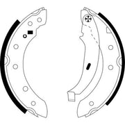 Mintex Brake Shoe Set Axle Kit fits Renault Clio II Hatchback 1998-2010