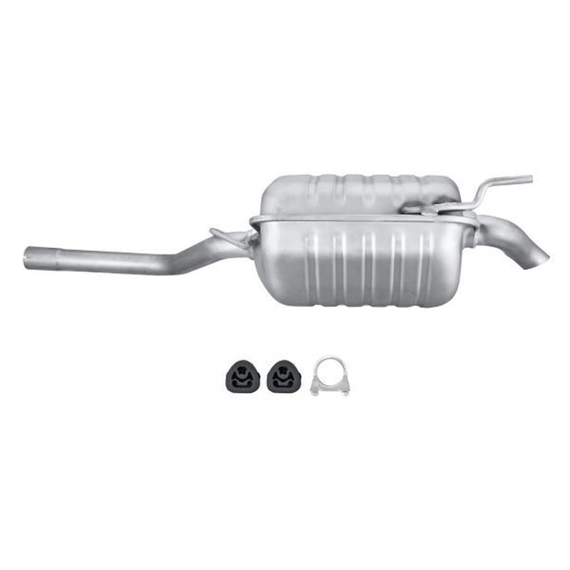 Hella End Silencer Rear fits Mercedes-Benz C-Class 1993-2000