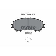 Textar Brake Pad Set 2206501