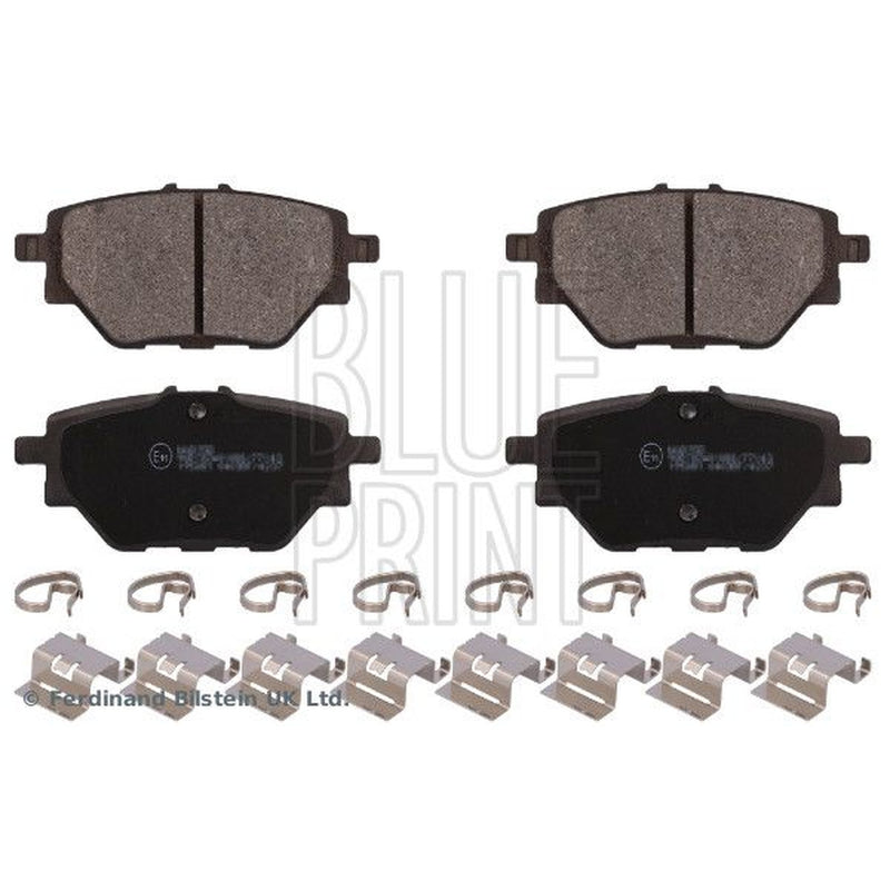Blue Print Rear Brake Pad Set fits MG Gs 2016 on 1.5