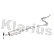 Klarius Centre Pipe Centre fits Ford Fiesta VI 2008-2017 1.25