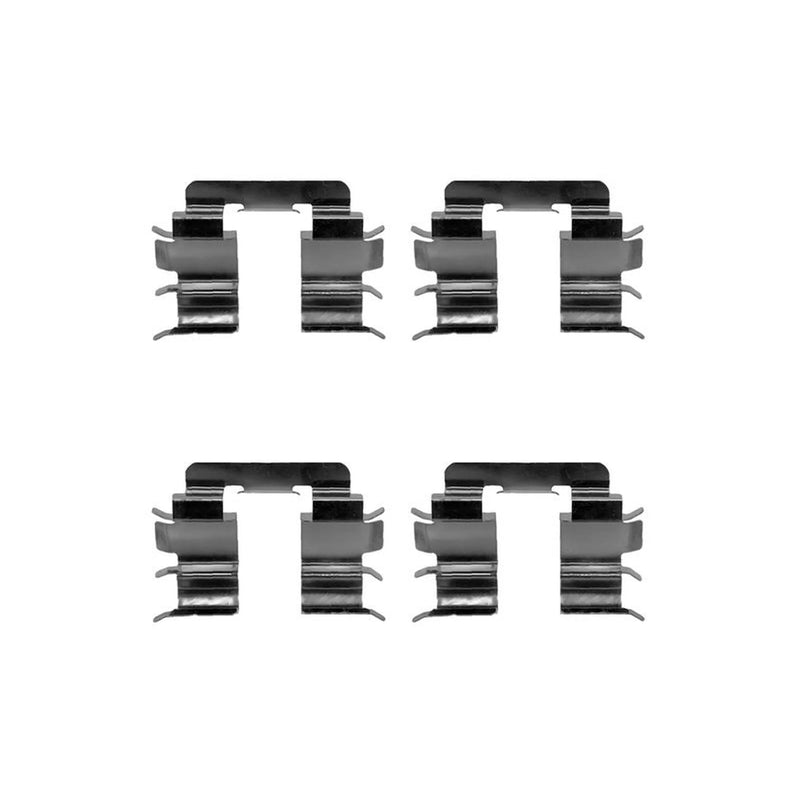 Bosch Brake Pad Accessory Fitting Kit Front fits Nissan Micra II 1992-2003