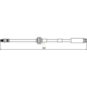 NAPA Brake Hydraulic Hose Line Front NBH1029