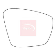 Apec Exterior Wing Mirror Glass Right fits Skoda Octavia III 2012-2020