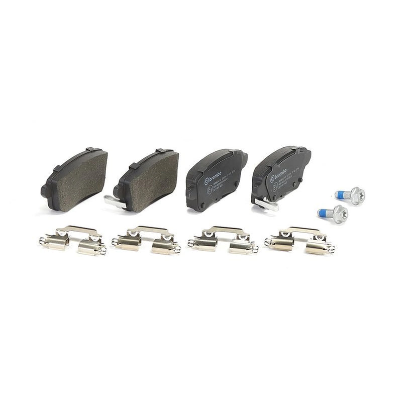 Brembo 4 x Rear Brake Pad Set fits Renault Captur II 2020 on