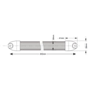 Ring rCV5018A 12/24vcavo LED Ceiling Light with Button 400A LMS Ring Automotive - Dynamic Drive