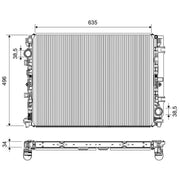 Valeo Engine Radiator 701500