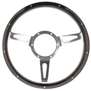 13" Mountney Wood Steering Wheel + boss kit for Ford Fiesta MK2 1983 - 1989 Mountney  - Dynamic Drive