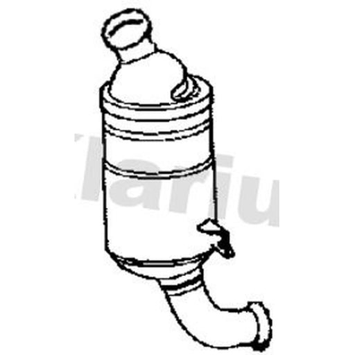 Klarius Catalyst Type Approved With Pipe Front fits Citroën C2 2003-2009 1.4