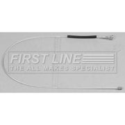 First Line Handbrake Cable Centre fits Opel Corsa C 2000-2009