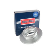 Borg & Beck 2 x Solid Rear Brake Discs BBD5932S-x2