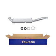 Hella End Silencer Rear fits Audi 80 B2 1981-1986 1.6 1.8 1.9 2.0