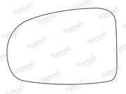 Summit Stick-On Aspheric Mirror Glass fits Toyota Avensis 08 on LHS Summit - Bars 4 Cars
