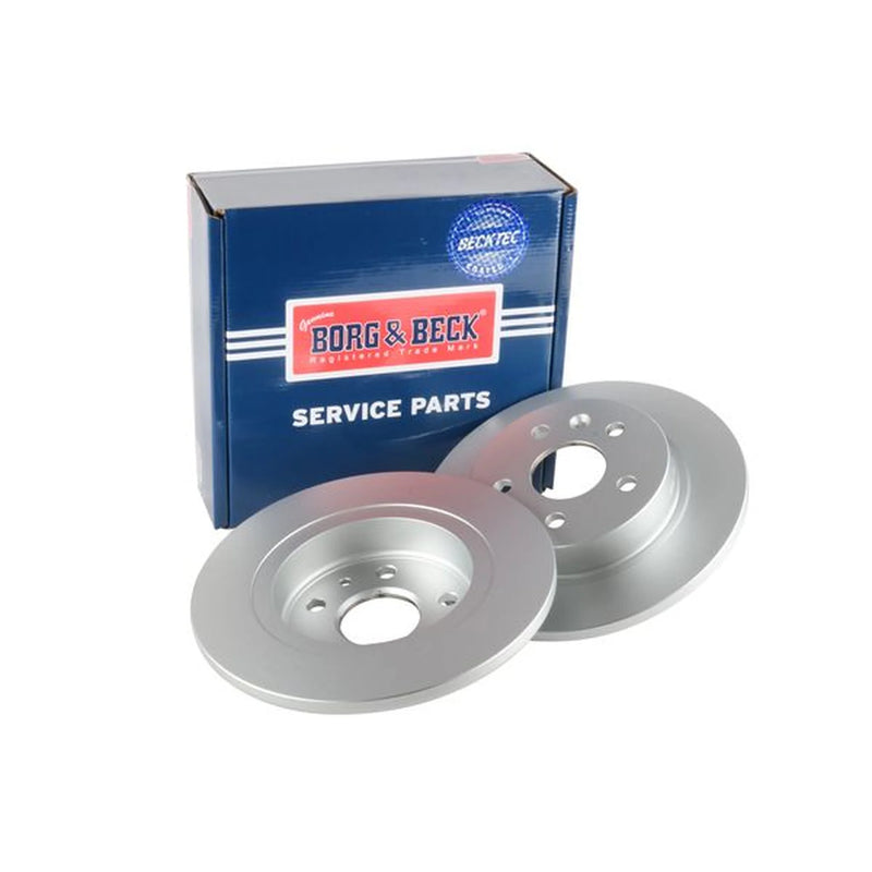 Borg & Beck Front & Rear Brake Discs & Pads fits Opel Astra J 2012-2018 1.6