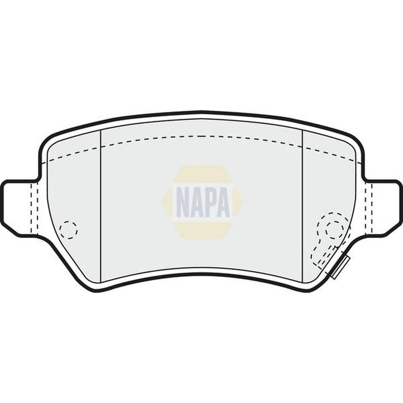 NAPA Rear Brake Pad Set NBP1325